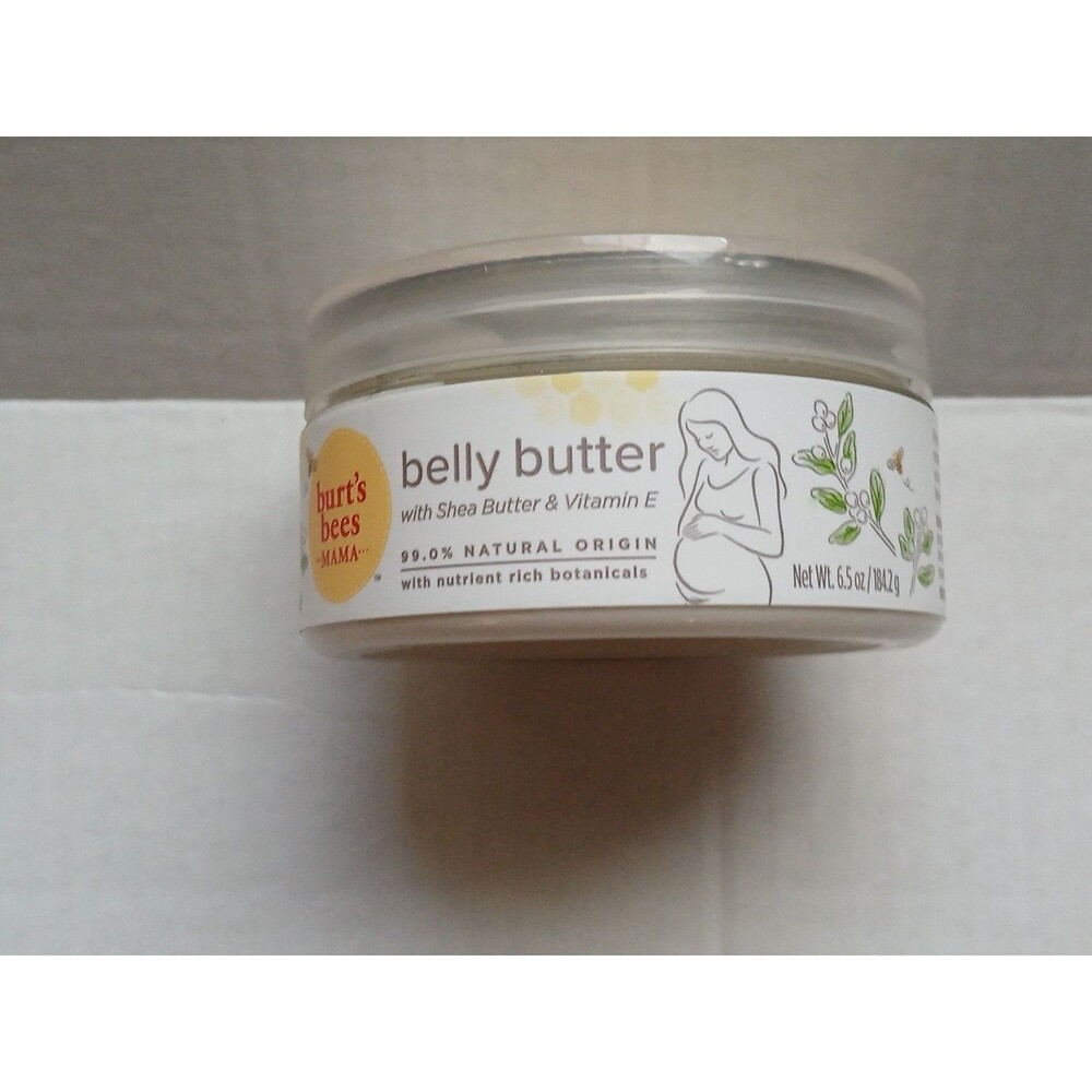 Burt's Bees Mama Belly Butter with Shea Butter and Vitamin E 6.5 oz. New Sealed
